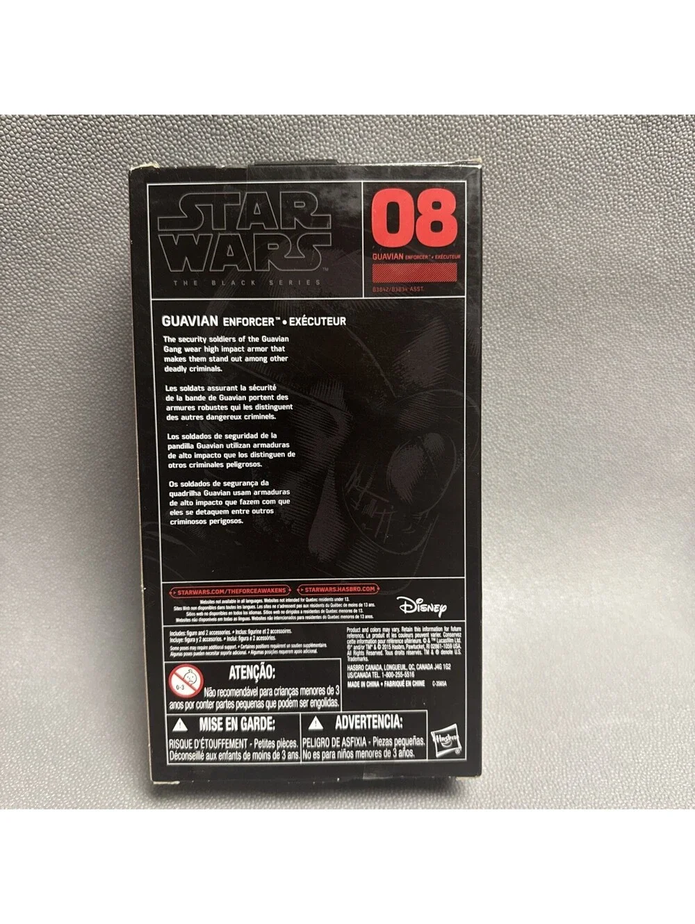 Star Wars Black Series Lot Of 2 Poe Dameron & Guadiana Enforcer 6” Action Figure